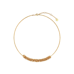 Diamante And Ball Necklace