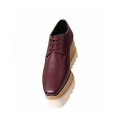 Lace Up Oxford Platform Sneakers