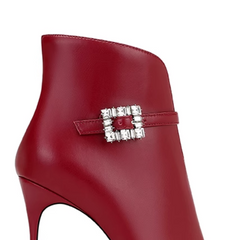 Diamante Ankle Boots - 6cm