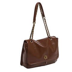 Metal Lock Cross Body Bag - Large