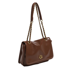 Metal Lock Cross Body Bag - Small