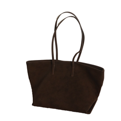 Suede Oversized Tote Bag