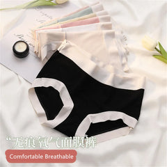 Women's Seamles Mid Waist Modal Underwear