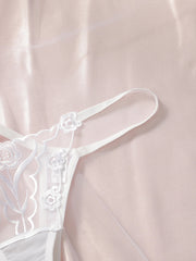 2PCS Elegant Floral Lace Women's Thong