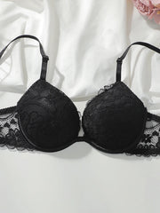 2PCS Women Lace Push Up Bra