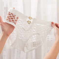 2PCS Women Sexy Fishnet Underwear