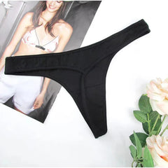 2Pcs Solid Nude Seamless Thong