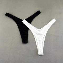 2pcs "V-shape" Sexy Low Waist Thong