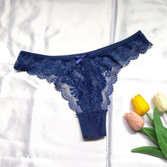 3 Pcs Sheer Lace G String Women Sexy Thongs