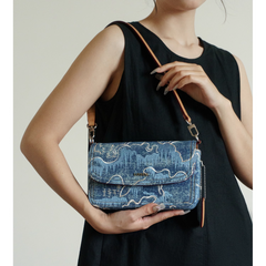 Embroidery Cross Body Bag