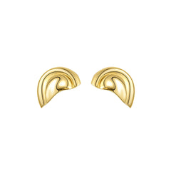 Ear Shaped Clip On Earrings - Pair