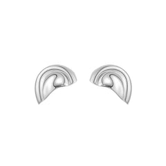 Ear Shaped Clip On Earrings - Pair