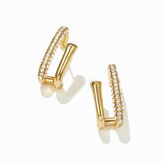 Diamante Earrings - Pair