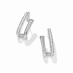 Diamante Earrings - Pair
