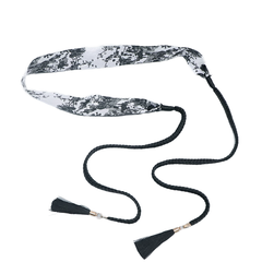 Fringed Lace Up Girdle Belt