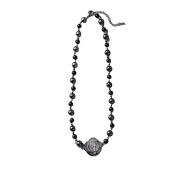 Rose And Pearl Necklace