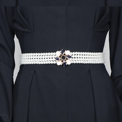 Pearl Diamante Girdle Belt
