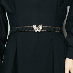Diamante Butterfly Girdle Belt