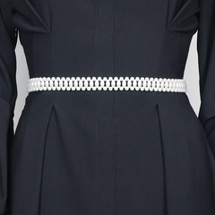 Pearl And Bow Girdle Belt