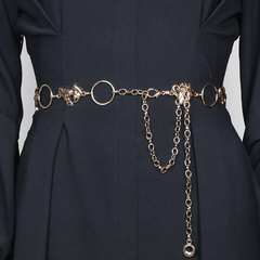 Ring And Bow Girdle Belt