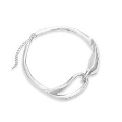 Cut Out Metal Choker