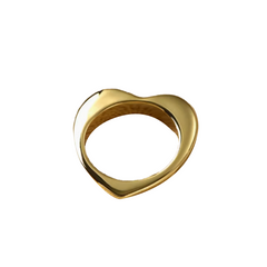 Diamante Heart Shaped Ring