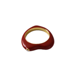 Diamante Heart Shaped Ring