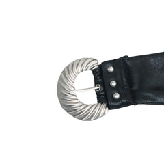 Studded And Fringed Girdle Belt