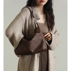 Leather Cross Body Bag - Large