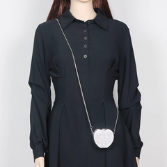 Diamante Mini Cross Body Bag