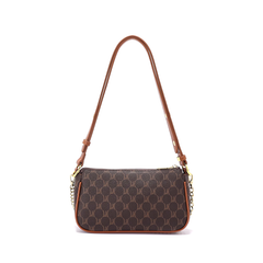 Printed Buckled Cross Body Bag