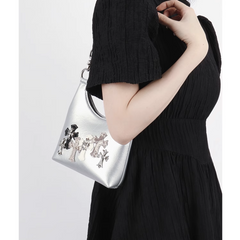 Cross Embellished Cross Body Bag