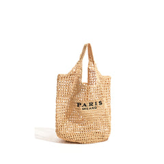 Letter Espadrilles Tote Bag