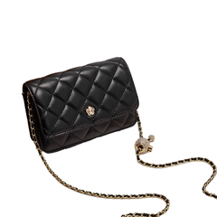 Quilted Leather Cross Body Bag