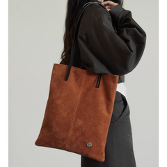 Suede Tote Bag