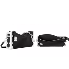 Metal-Plated Cross Body Bag