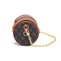 Metal Lock Studded Cross Body Bag