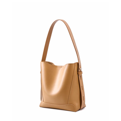 Leather Bucket Bag