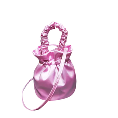 Satin Bucket Bag