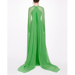 See Through Evening Dress Gown