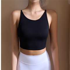 Yoga Pilates Backless Fitted Sports Bra