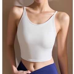Yoga Pilates Backless Fitted Sports Bra