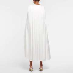 Cape Evening Dress Gown