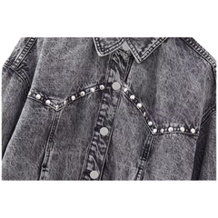 Studded Denim Jacket