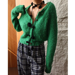 Button Knitwear Cardigan