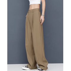 Wide Leg Tapered Pants