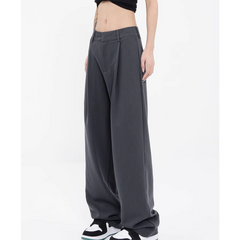 Wide Leg Tapered Pants