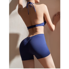 Yoga Pilates Cut Out Fitted Bodysuit