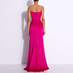 Tube Maxi Evening Dress Gown