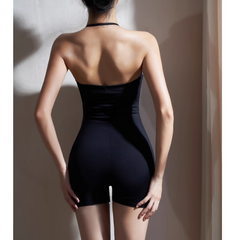 Yoga Pilates Bi-Color Fitted Playsuit